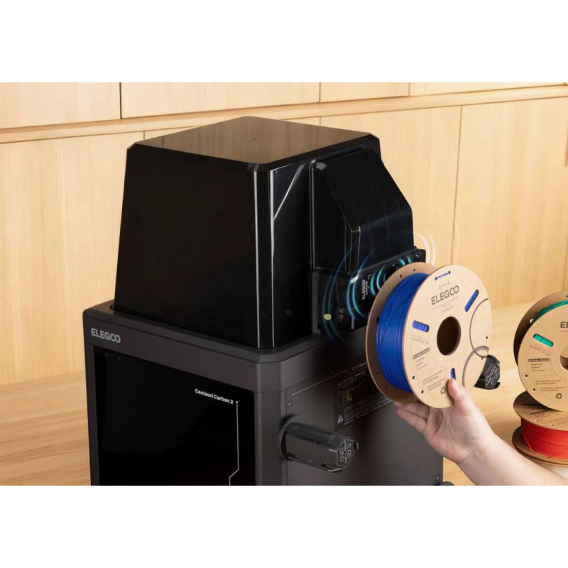 Elegoo PLA Space Grey 1,75 mm / 1000 g Paper Spool(RFID) 1KG