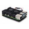 Obudowa do Raspberry Pi 5 z dwoma wentylatorami - aluminiowa - - zdjęcie 2