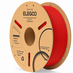 Elegoo PLA Red 1,75 mm / 1000 g Paper Spool(RFID) 1KG Paper