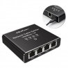 Qoltec Rozdzielacz Splitter Ethernet mini SWITCH 1x4 RJ45 | - zdjęcie 2