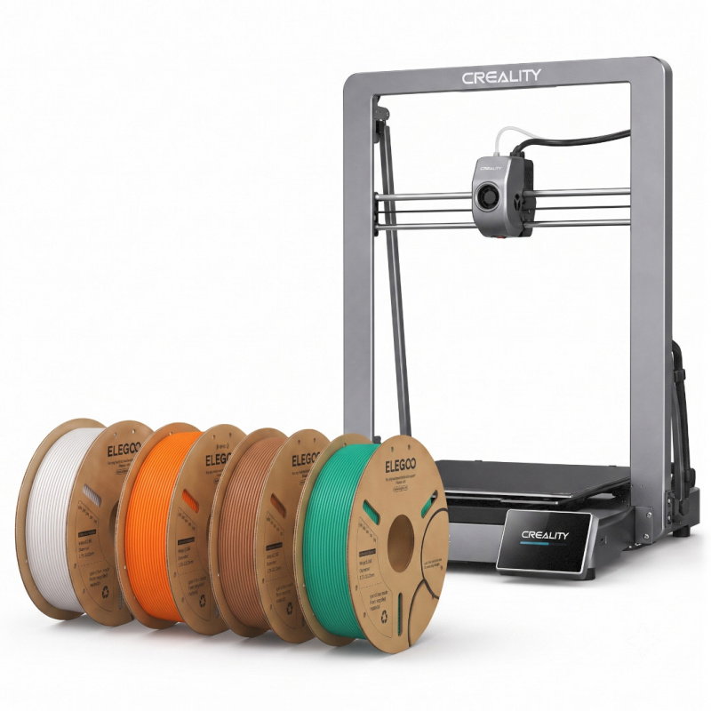 Balení - 3D tiskárna - Creality Ender-3 V3 Plus + 4 PLA