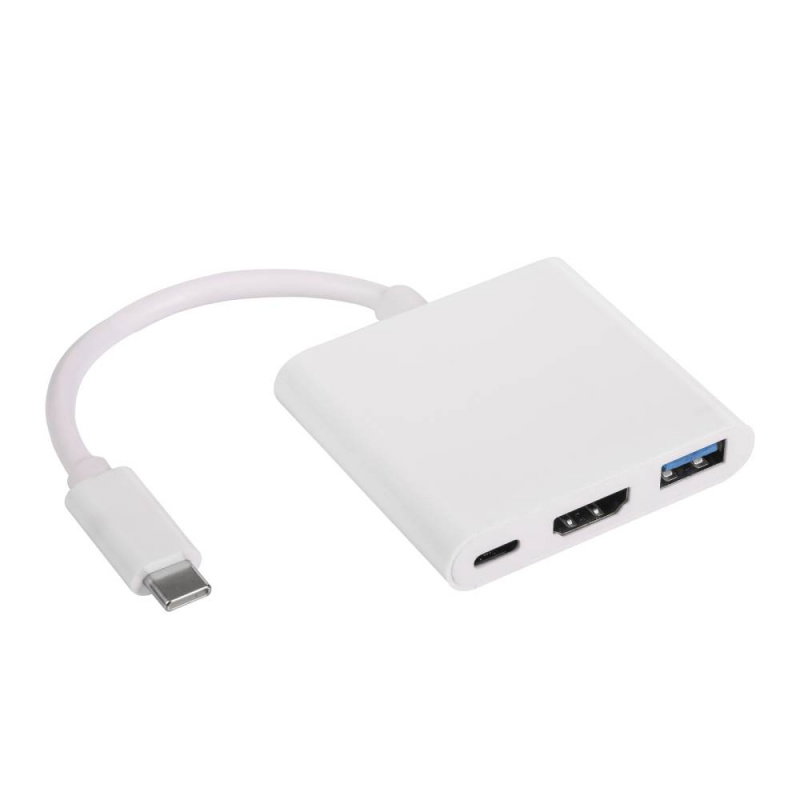 Hub USB Akyga AK-AD-57 USB type C (m) / USB 3.0 A (f) / USB
