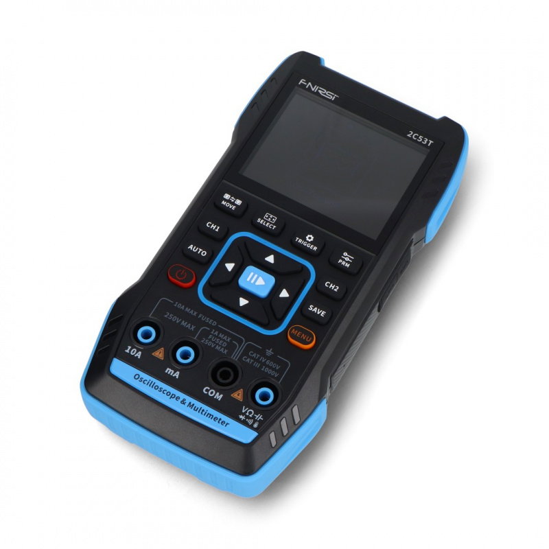 FNIRSI 2C53T 50MHz 250MS/s Handheld 3in1 Oscilloscope