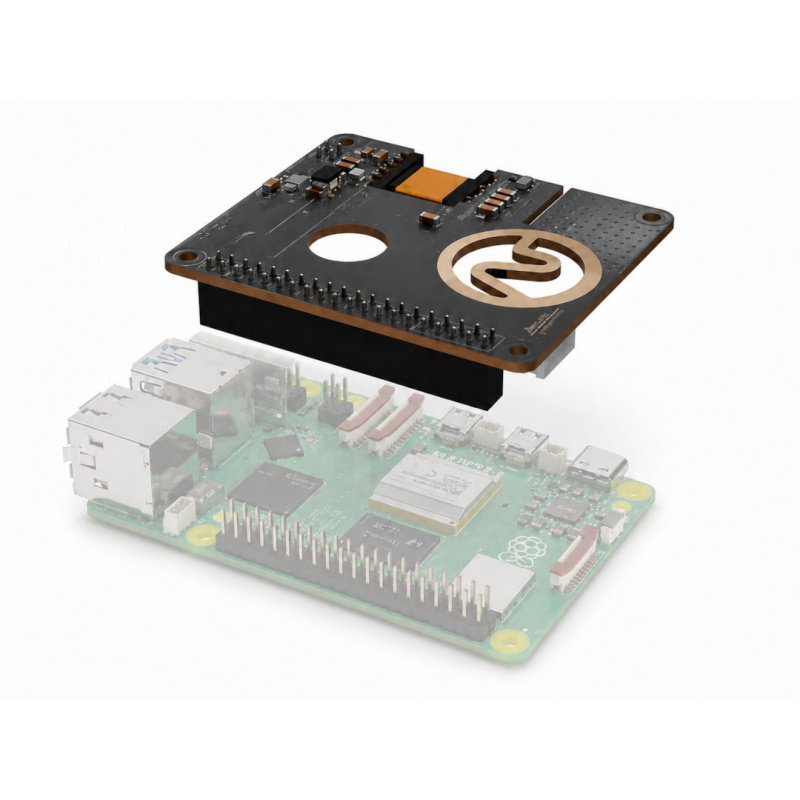 Argon Industria PoE+ HAT - PoE+ překrytí pro Raspberry Pi 5