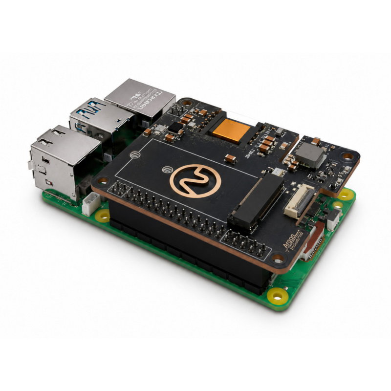 Argon Industria PoE+ HAT with M.2 NVME