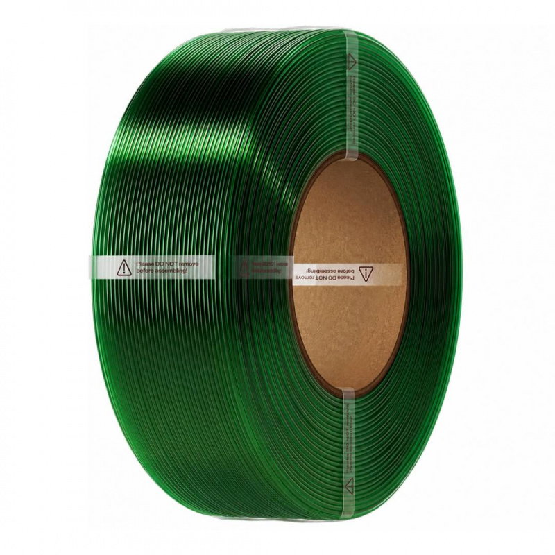 CR PETG transparent green_1.75_1kg_no reel_black and white box