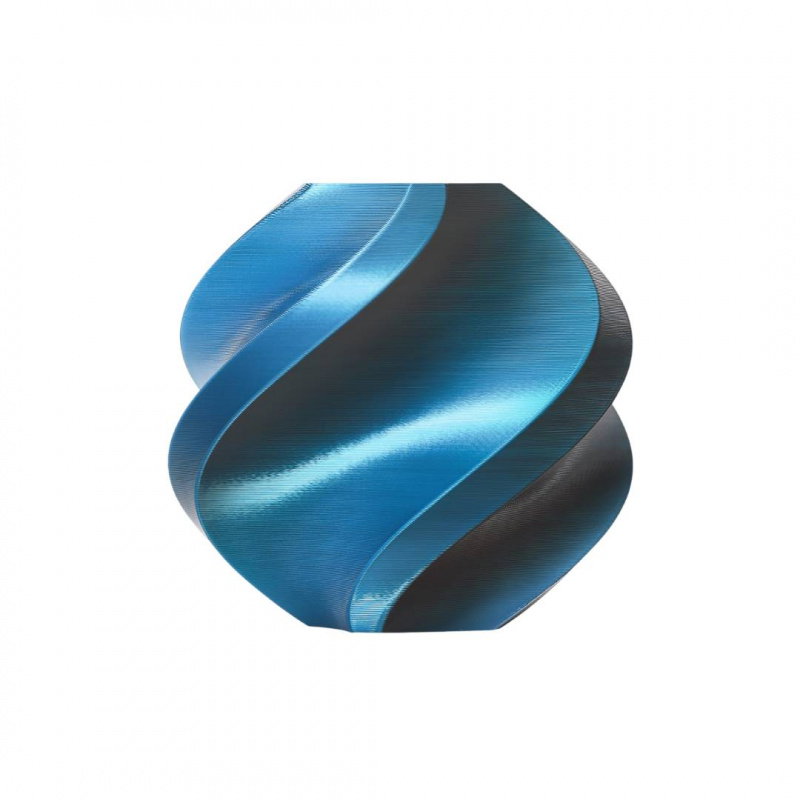 Bambu PLA Silk-Phantom Blue- with Bambu Reusable Spool