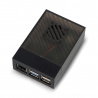 Argon Poly+5 Case with 30mm PWM Fan (Black-Black) - zdjęcie 1