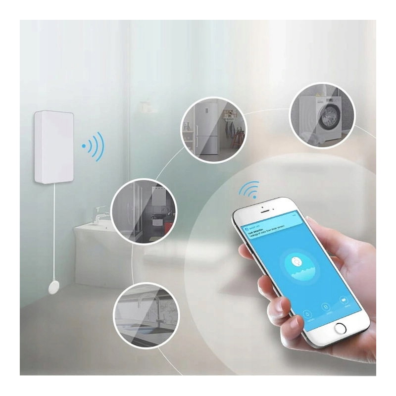 Tuya - czujnik zalania - ZigBee - aplikacja Android/iOS - RTX