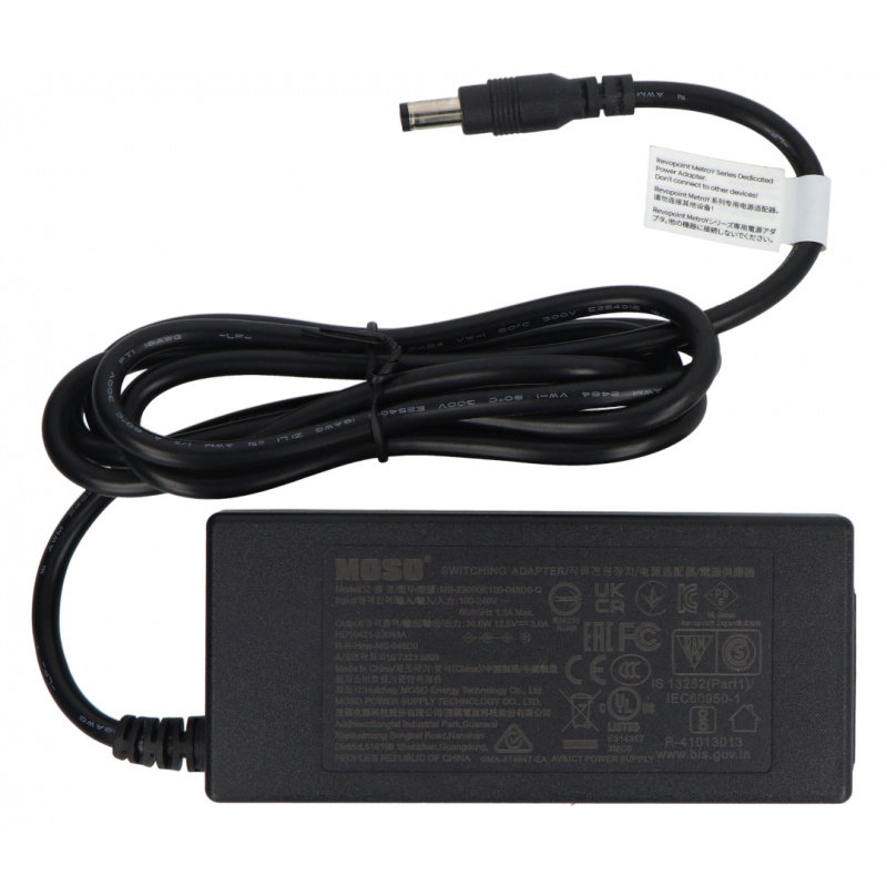 Revopoint power adapter and usb type C to type C cable