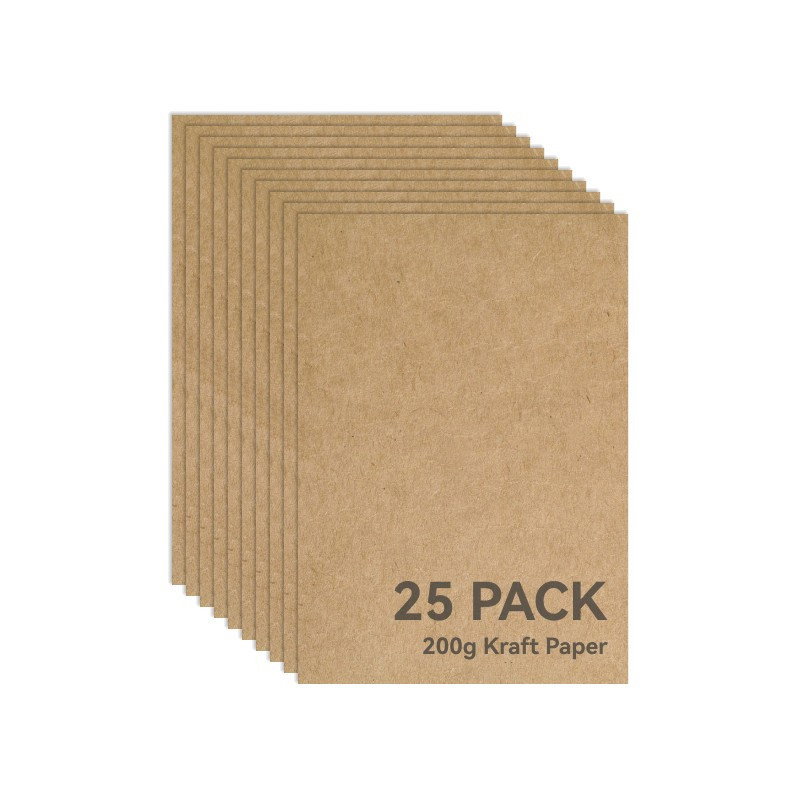 Kraftový papír A4 200g - Bambu Lab - 25 ks. - YE003