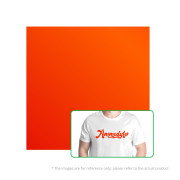 Nažehlovací fólie (flex) matná 300x300mm - Bambu Lab - Neon Orange - 10 ks. - YG004