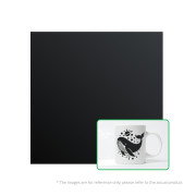 Odstranitelná vinylová fólie matná 300x300mm - Bambu Lab - Black - 10 ks. - YG011
