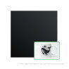 Odstranitelná vinylová fólie matná 300x300mm - Bambu Lab - Black - 10 ks. - YG011