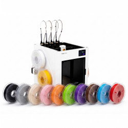 Balení - 3D tiskárna SnapMaker U1 + PLA filamenty - 12 barev