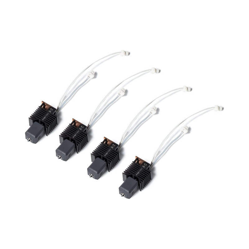 Hotend s tryskou z kalené oceli pro 3D tiskárnu Snapmaker U1 - 0,2 mm - 4 ks