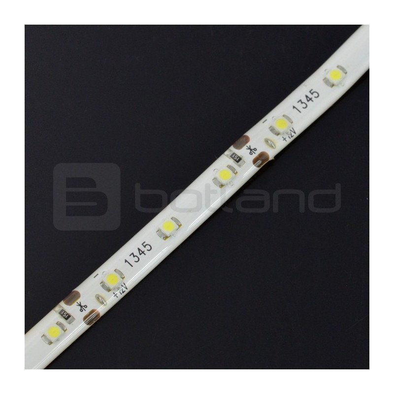 LED pásek IP20 4,8 W, 60 LED / m, 8 mm, teplá barva - 1 m