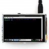 Odporový dotykový LCD TFT 3,5 "320x240px GPIO pro Raspberry Pi 2 / B + - zdjęcie 6