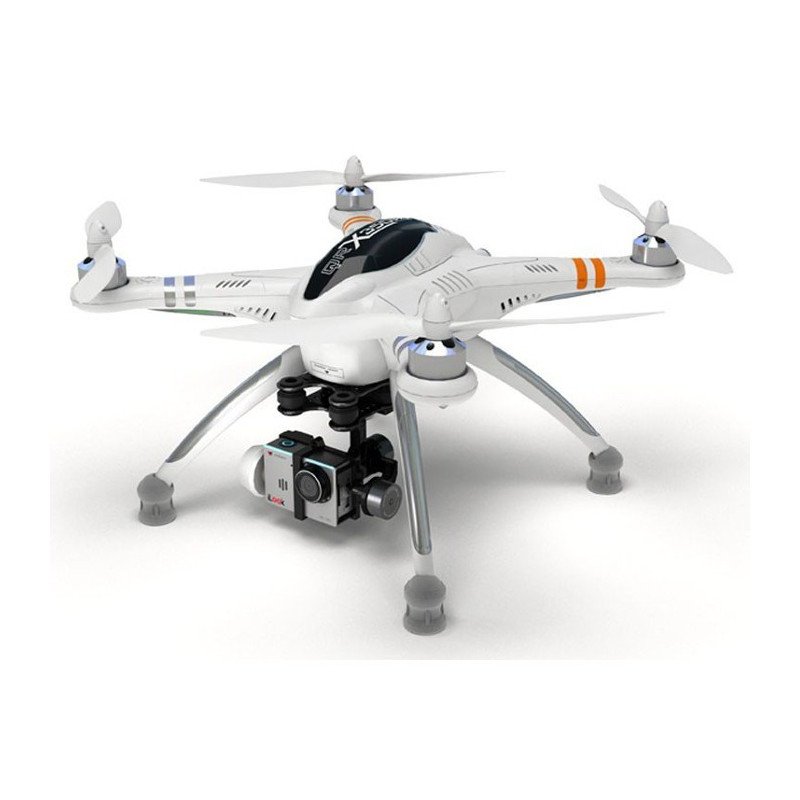 Walkera QR X350 PRO RTF7 2,4 GHz quadrocopter dron s kardanem a GoPro rukojetí - 29 cm