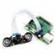 Kamera HD Night Vision F - IR kamera s proměnnou ohniskovou vzdáleností pro IR moduly Raspberry Pi + Kamera HD Night Vision F - IR kamera s proměnnou ohniskovou vzdáleností pro IR moduly Raspberry Pi +