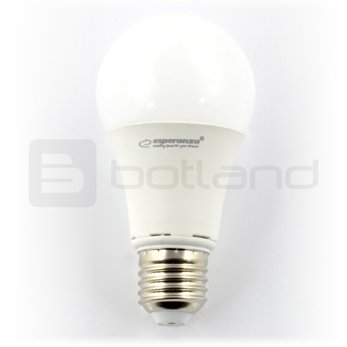 LED žárovka Esperanza, mléčná žárovka, E27, 12W, 1150lm, teplá barva