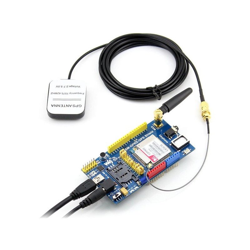 Štít GSM / GPRS / GPS - Štít pro Arduino