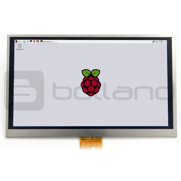 IPS obrazovka 10 '' 1024x600 s napájením pro Raspberry Pi