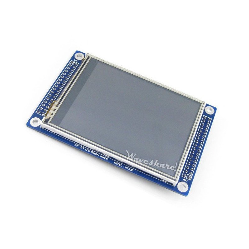 Odporový dotykový displej LCD TFT 3,2 '' 320x240px - 3,3V SPI