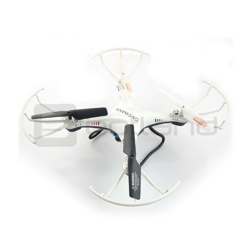 Drone quadrocopter OverMax X-Bee drone 3.1 2.4GHz s 2MPx kamerou černý - 34cm