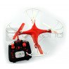 Drone quadrocopter OverMax X-Bee drone 3.1 2.4GHz s 2MPx kamerou červený - 34cm - zdjęcie 2