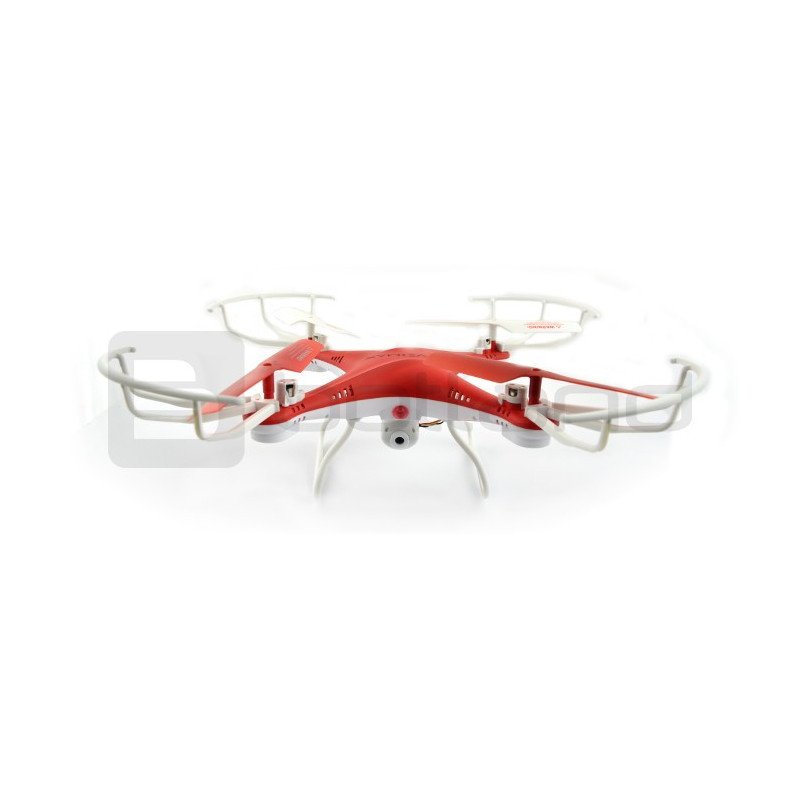 Drone quadrocopter OverMax X-Bee drone 3.1 2.4GHz s 2MPx kamerou červený - 34cm