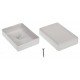 Plastové pouzdro Kradex Z23JB - světlo 84x59x38mm Plastové pouzdro Kradex Z23JB - světlo 84x59x38mm
