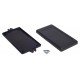 Plastové pouzdro Kradex Z34AU - 129x68x15mm černé s úchyty Plastové pouzdro Kradex Z34AU - 129x68x15mm černé s úchyty