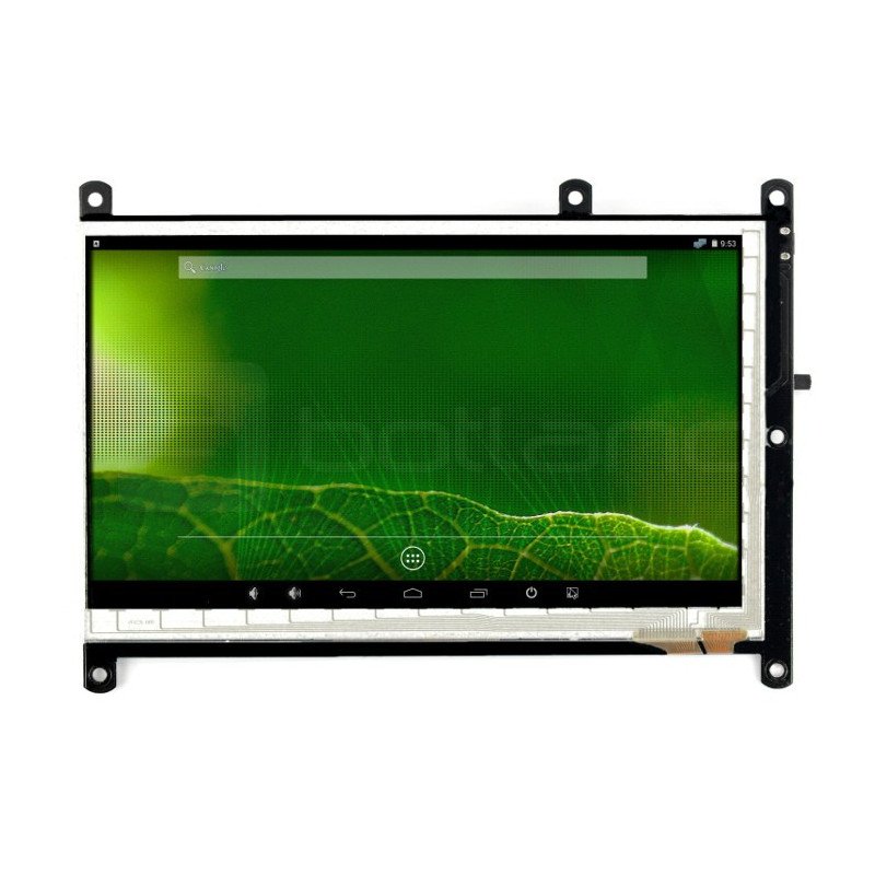 7 '' TFT LCD kapacitní dotyková obrazovka 800x480px HDMI + microUSB pro Odroid