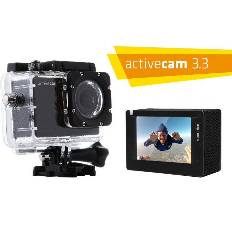 OverMax ActiveCam 3.3 HD WiFi - sportovní kamera