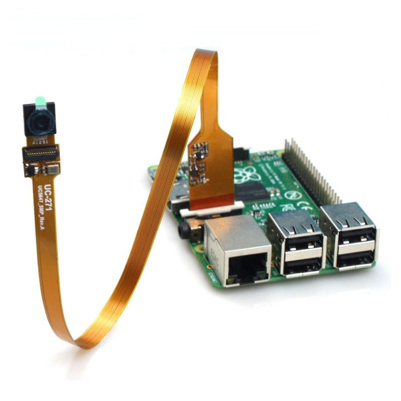Spy Camera HD 5MPx Flex - špionážní kamera s flexibilním kabelem pro Raspberry Pi