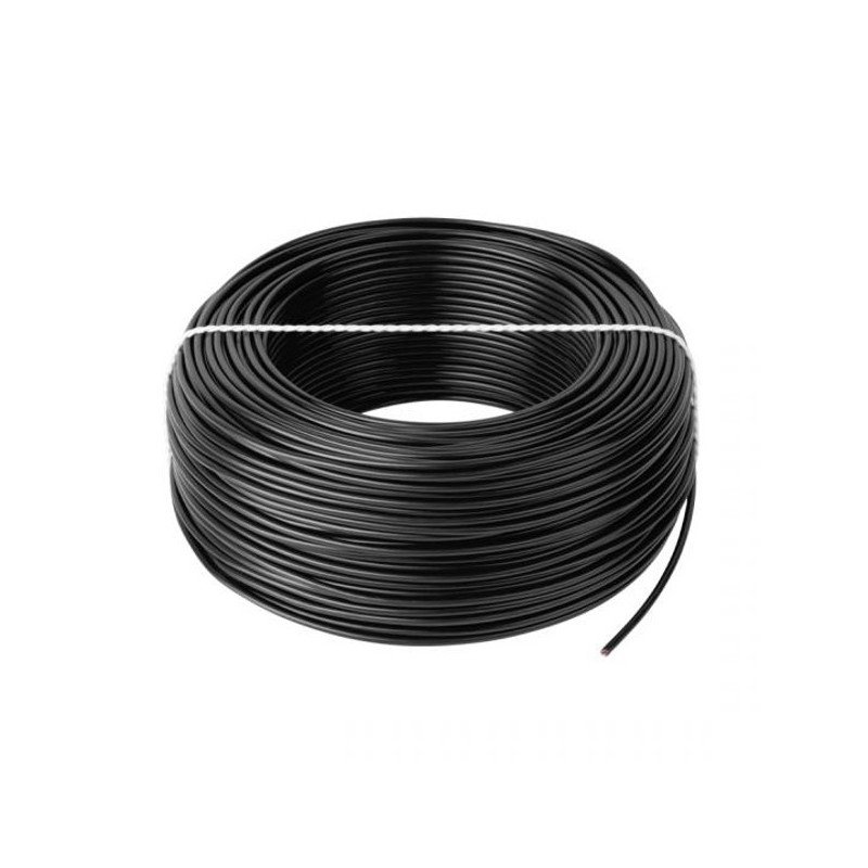Instalační kabel LgY 1x2,5 H07V-K - černý - 1m