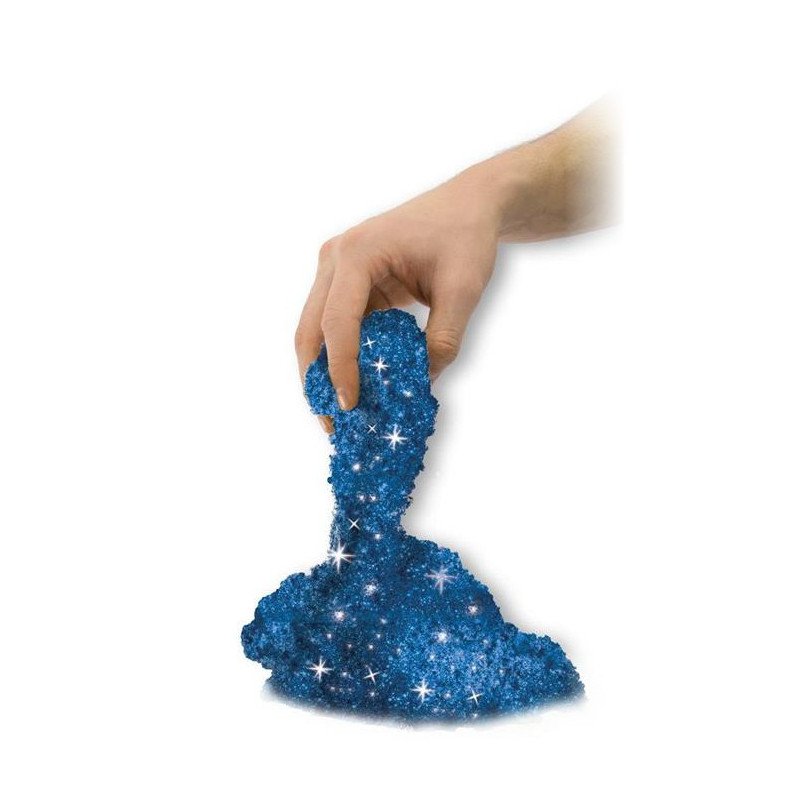 Třpytivý písek Kinetic Sand - 454 g - modrý