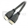 Kabel HDMI 2.0 pro Raspberry Pi - 2 m dlouhý - oficiální - zdjęcie 3