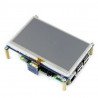 Odporový dotykový displej LCD 4,3 '' 480x272px HDMI + GPIO pro Raspberry Pi 3/2 / B + - zdjęcie 8