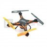 Drone quadrocopter OverMax X-Bee drone 3.1 plus wi-fi 2.4GHz s FPV kamerou černá a oranžová - 34cm + 2 další baterie - zdjęcie 1