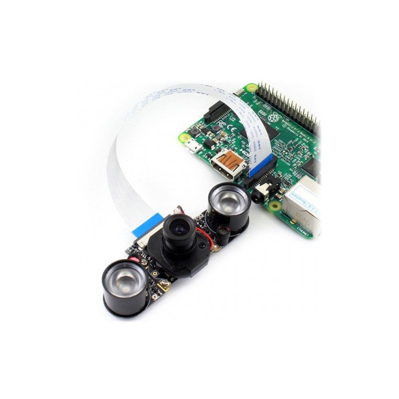 Kamera HD Night Vision IR-CUT - IR kamera pro Raspberry Pi + IR moduly