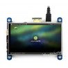 Odporový dotykový displej LCD 4 '' 800x480px IPS HDMI + GPIO pro Raspberry Pi 3/2 / B + - zdjęcie 6