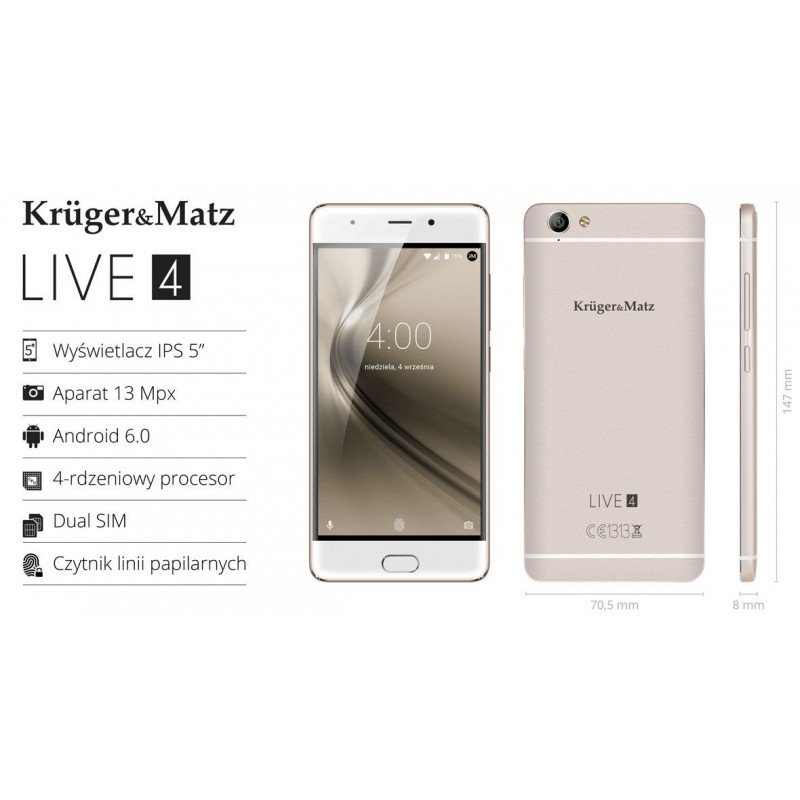 Smartphone Kruger & Matz Live 4S