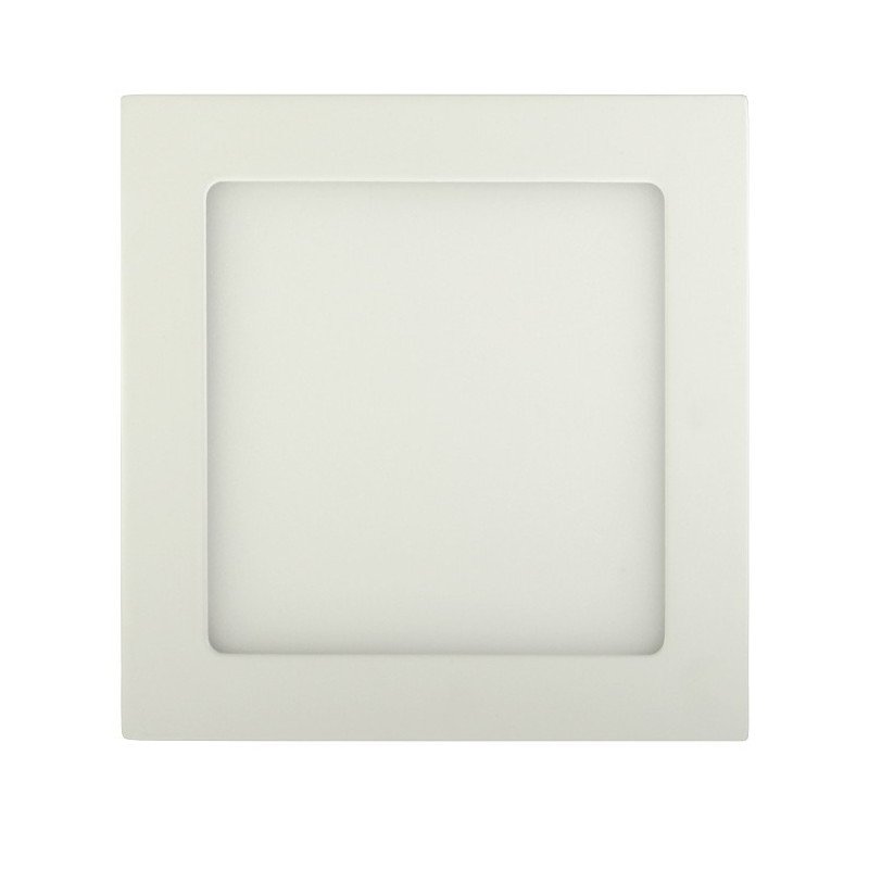 Povrchový panel LED ART, hranatý 18 cm, 12 W, 720 lm, AC80-265V, 4000K - neutrální bílá