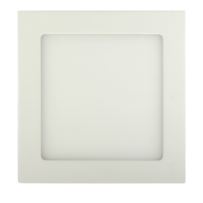 Povrchový panel LED ART, hranatý 18 cm, 12 W, 720 lm, AC80-265V, 4000K - neutrální bílá