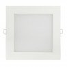 LED ART panel, hranatý 18cm, 16W, 1000lm, AC80-265V, 3000K - teplá bílá - zdjęcie 1