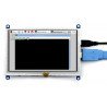 Odporový dotykový displej LCD TFT 5 '' 800x480px HDMI + USB Rev. 2.1 pro Raspberry Pi 3/2 / B + - zdjęcie 7