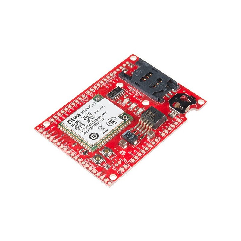 SparkFun Cellular Shield - MG2639 - GSM, GPRS, GPS modul pro Arduino