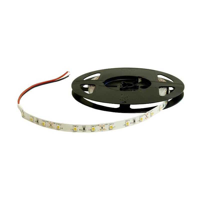 LED pásek SMD2835 IP20 6W, 60 diod / m, 8mm, bílo-studený - 5m